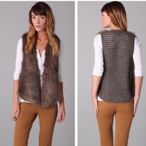 Ella Moss Arabella Faux Fur Vest